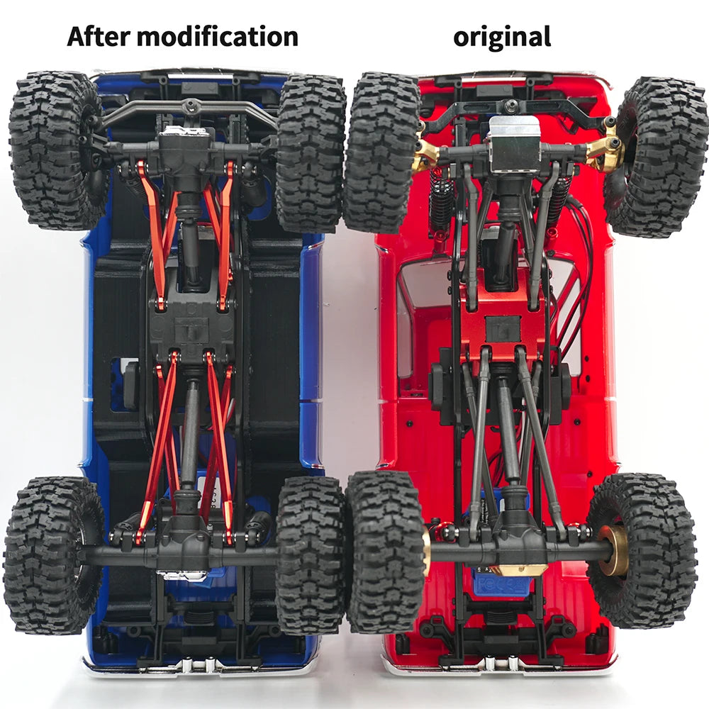 Liens de châssis métal AXSPEED pour TRX4M K10 High Trail – vue 6