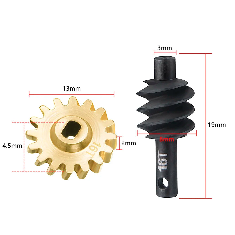 Pignons différentiel acier AXSPEED Overdrive pour Axial SCX24 – vue 8