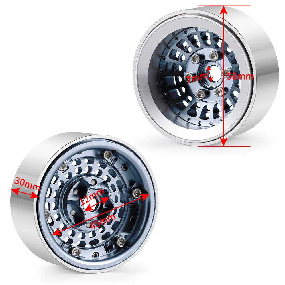 Jantes beadlock AXSPEED 30 mm pour Axial SCX10 – vue produit