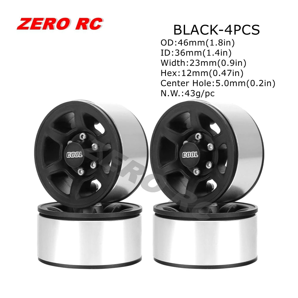 Roues pneus 1.55 crawler RC – vue 14