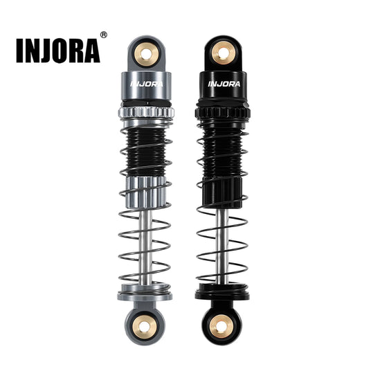 Amortisseurs huile INJORA aluminium 39 mm pour SCX24 et FCX24M