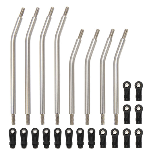 Kit liens inox MEUS Racing pour Axial Capra 1.9 UTB 1/10