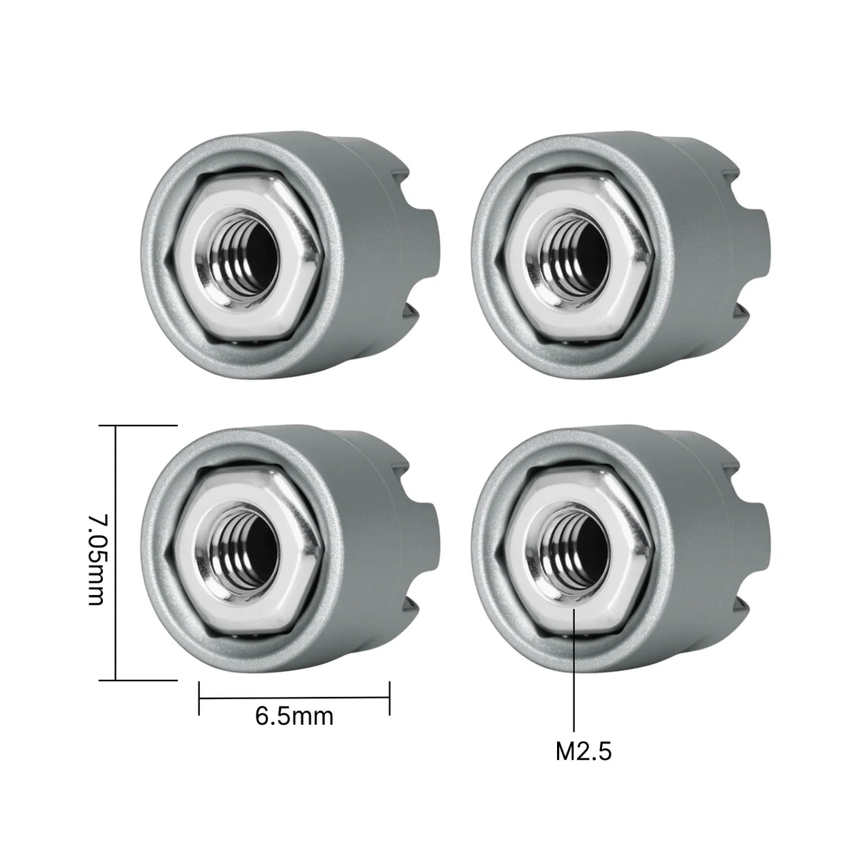 Écrous de roue INJORA M2 M2.5 avec capuchons – vue 13