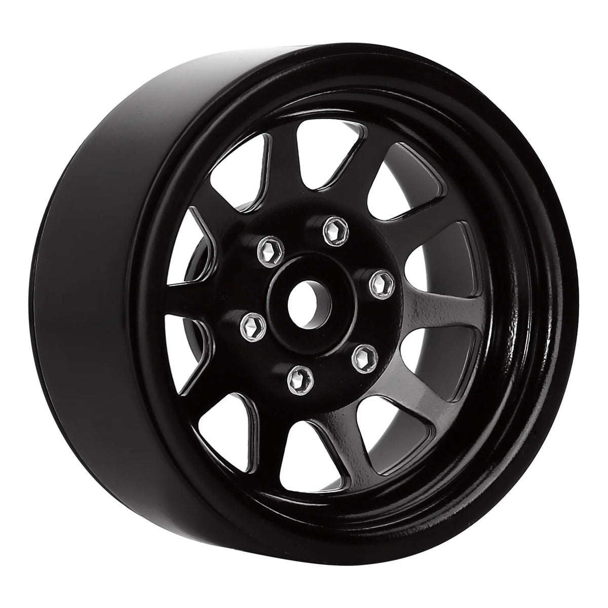 Jante beadlock INJORA métal 1.9 W1909 pour crawler 1/10 – vue 2