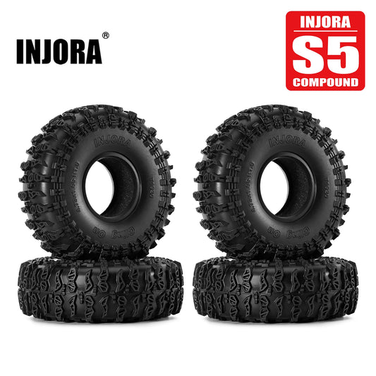Pneus INJORA Cling On S5 1.9 120 x 42 mm pour crawler 1/10