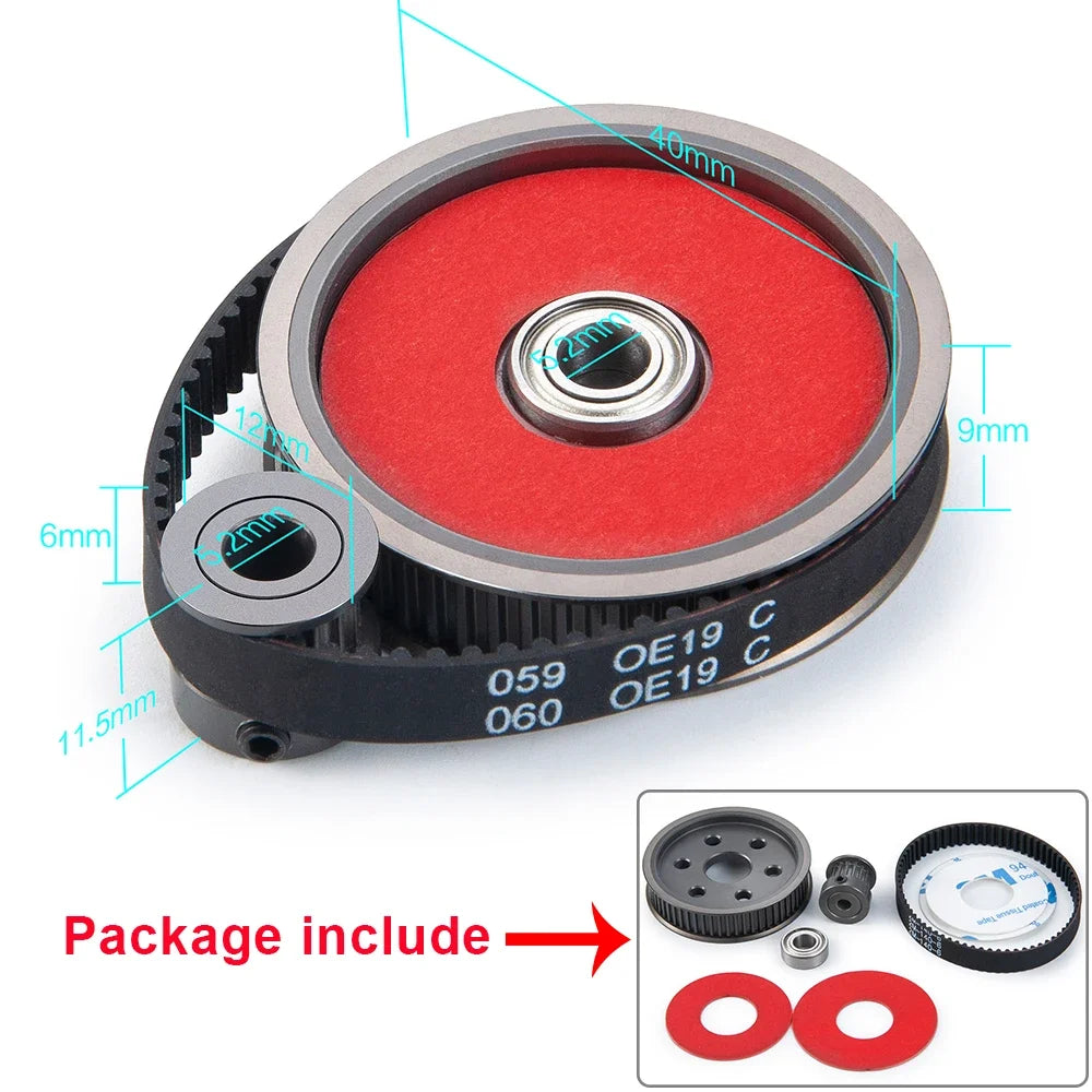 Kit belt drive AXSPEED Axial SCX10 – présentation produit