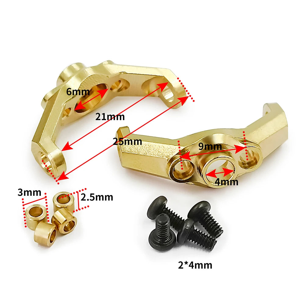 Pièces laiton lestées AXSPEED pour TRX4M 1/18 – vue 3