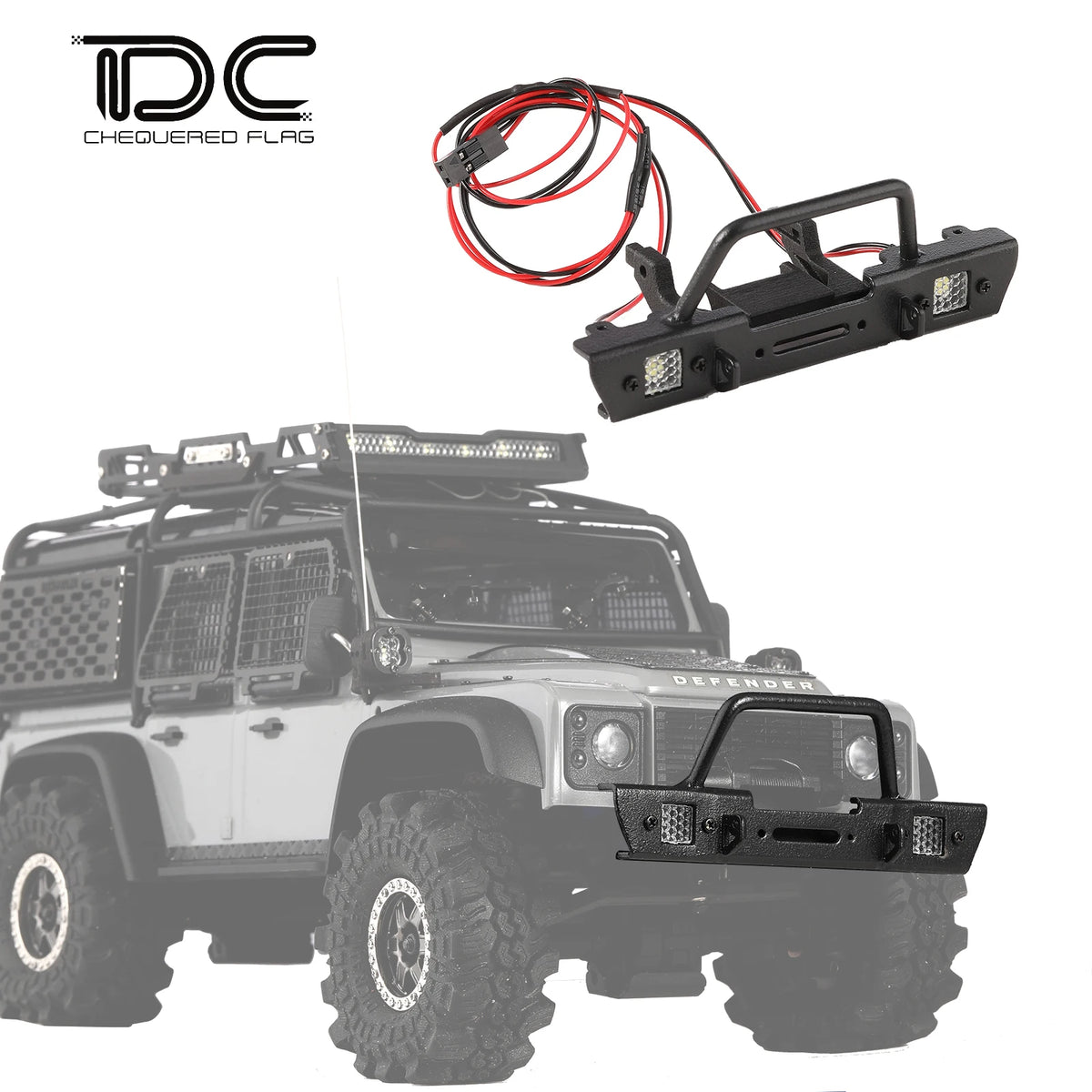 Kit protection décoration TRX4M Defender D90 D110 – vue 2