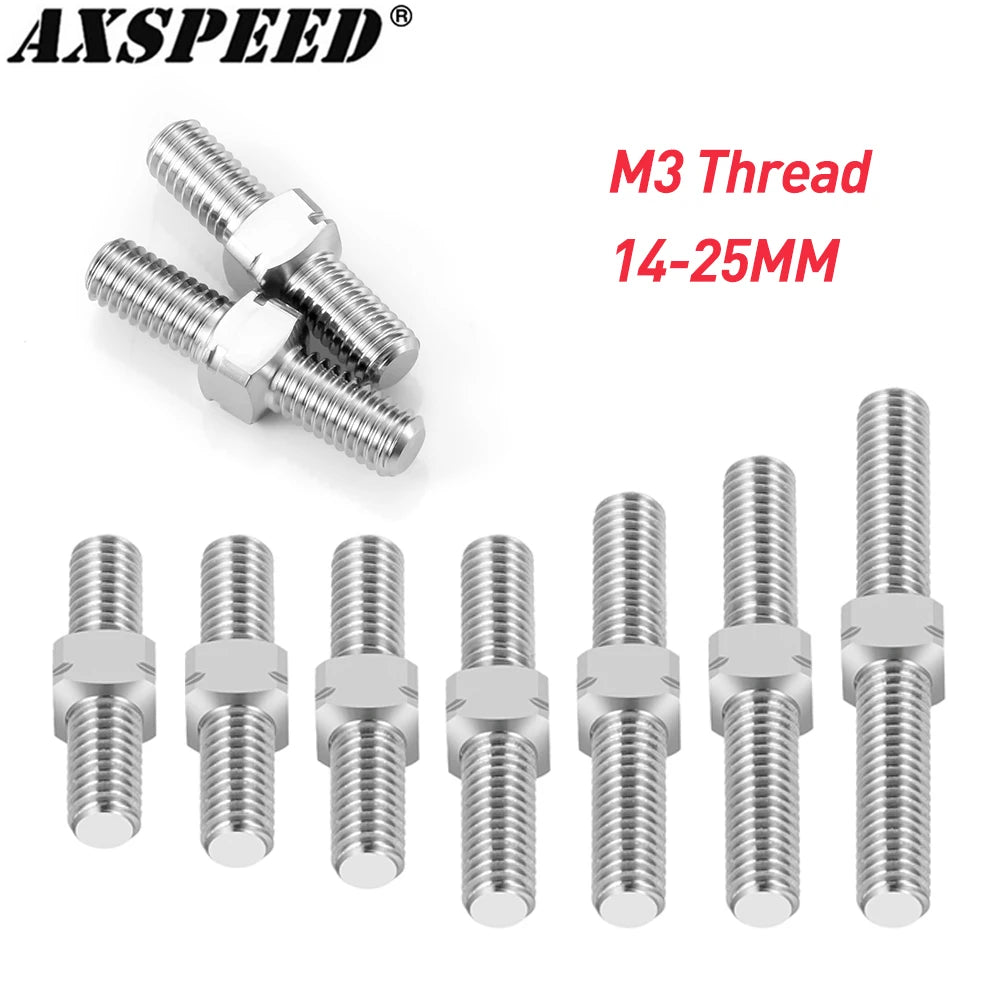 Biellettes titane AXSPEED M3 14 à 52 mm pour RC – vue 2