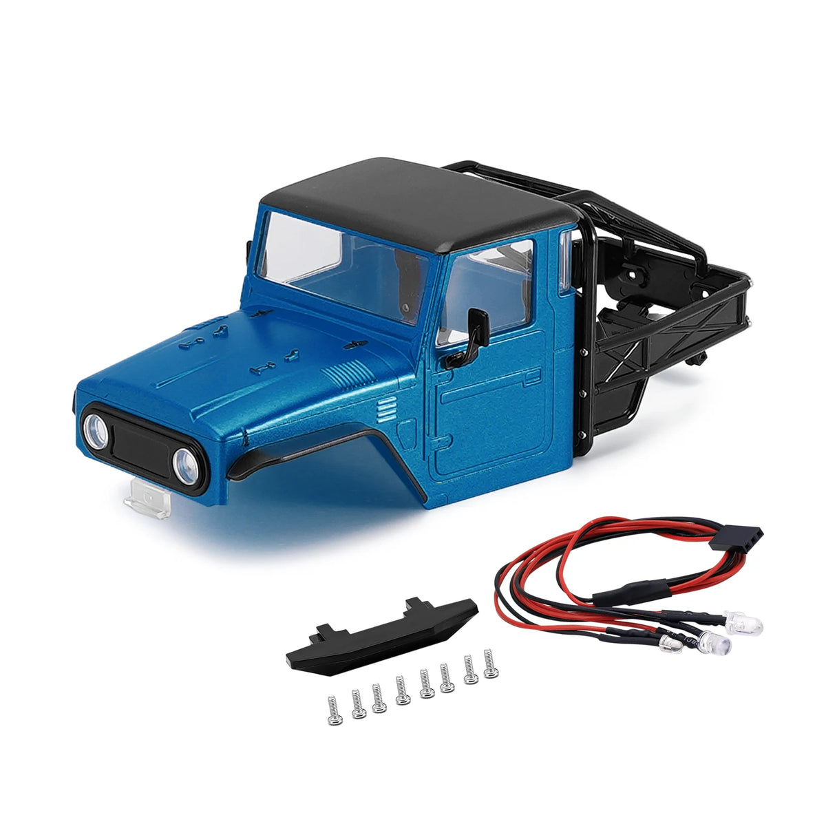Carrosserie crawler INJORA IR40 avec cage – vue complémentaire