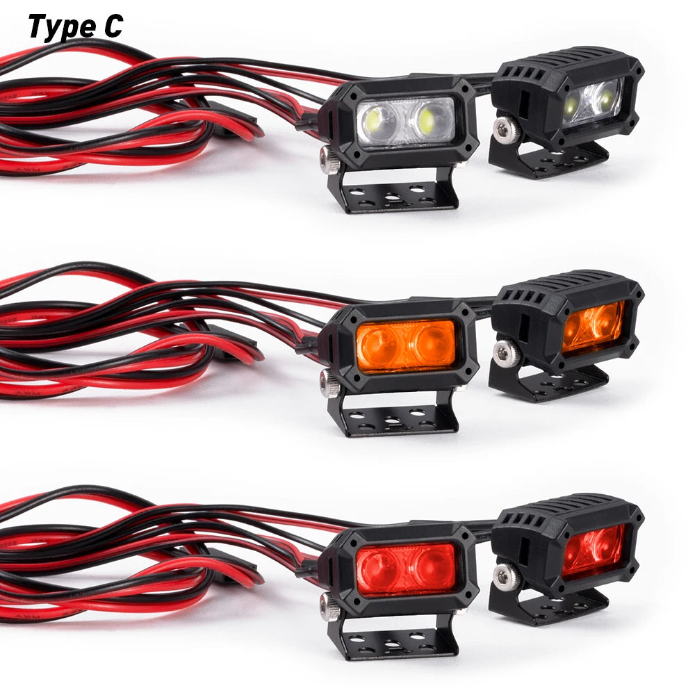 Projecteurs AXSPEED 5–7,4 V pour Wraith TRX4 – vue 4